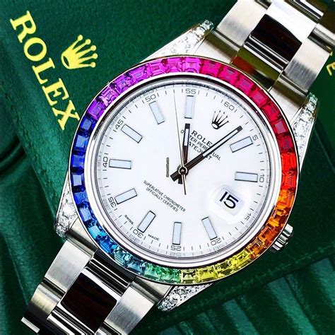 rolex datejust ii rainbow black|Rolex Datejust website.